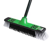 Vassoura tipo gari cepa plástica 40 cm com cabo 1,4 m - 38115