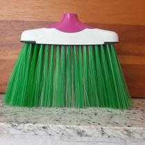 Vassoura Varre Mais Super Resistente, Forte e Durável c/ Cerdas de Garrafa Pet Ecológica