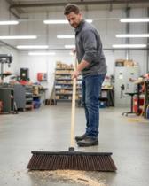 Vassourada Cimento Concreto vassoura 60 cm Profissional Gari Cabo Grosso Vassourada Cimento Concreto vassoura 60 cm Profissional Gari Cabo Grosso