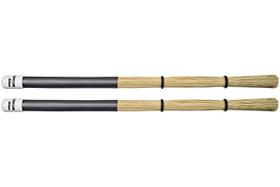 Vassouras ProMark PMBRM1 de madeira 14,5 polegadas de comprimento e 2,22 cm de diâmetro Vassouras ProMark PMBRM1 de madeira 14,5 polegadas de comprimento e 2,22 cm de diâmetro