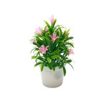 Vazo De Planta Artificial Com Grama Sintetica Decorativa