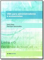 Vba Para Administradores e Economistas - FGV