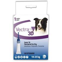 Vectra 3D Anti Pulga E Carrapato Ceva Para Cães De 10 À 25Kg