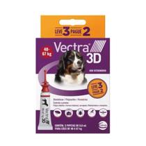 Vectra 3d Antipulgas Carrapatos Ceva Para Cães 40 A 67kg 3p