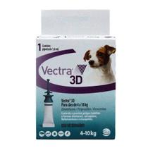 Vectra 3d Antipulgas E Carrapatos Cães 4 A 10kg Ceva