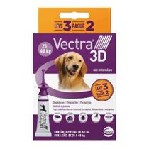 Vectra 3D Antipulgas Para Cães de 25 a 40kg Leve 3 Pague 2