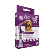 Vectra 3D Cães 25 a 40Kg Ceva - 1 Pipeta 4,7mL