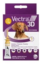 Vectra 3d - Para Cães De 1,5 A 4kg - 1 Pipeta
