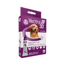 Vectra 3D para Cães de 25 a 40Kg- 1 PIPETA- validade JUL/23