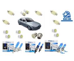 Vectra 97 A 04 Farol Kit Lampada Super Branca + Led Techone