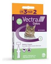 Vectra Ceva para Gatos até 10 Kg - 3 Pipetas (Leve 3 Pague 2)
