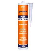Veda Calha Cinza 285G ZD002 PULVITEC Veda Calha Cinza 285G ZD002 PULVITEC