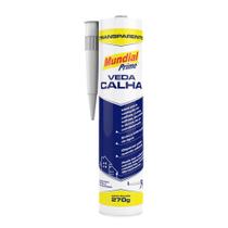 Veda Calha Transparente c/ 300ml 270g MUNDIAL PRIME Veda Calha Transparente c/ 300ml 270g MUNDIAL PRIME