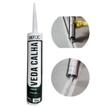 Veda Calhas Alumínio selante Vedante Rufos E Telhas 400g Veda Calhas Alumínio selante Vedante Rufos E Telhas 400g