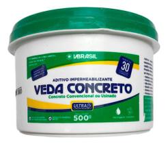 Veda Concreto Ipermeabilizante 500g Resistente a condições climáticas adversas Veda Concreto Ipermeabilizante 500g Resistente a condições climáticas adversas