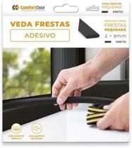 Veda Fresta 2 X 9Mm Comfort Door Preto Veda Fresta 2 X 9Mm Comfort Door Preto