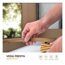 Veda Fresta 6x9mm De Espessura Borracha Pvc Rígido Flexível - Comfort Door