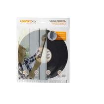 Veda fresta multiuso 11x4 MM preto 10 metros Comfort Door