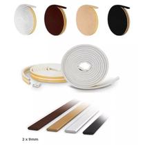 Veda Fresta Para Portas Janelas 2x9mm 6 Metros Comfort Door