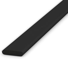 Veda Frestas Adesivo 2mm Preto Isolamento Térmico Vedação Porta Janela