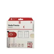 Veda Frestas Branco Mod-D 5001 Veda Frestas Branco Mod-D 5001