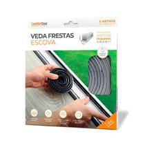 Veda frestas escova Impermeável adesivo 5X7 5 metros Comfort Door Veda frestas escova Impermeável adesivo 5X7 5 metros Comfort Door
