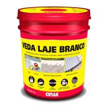 VEDA LAJE BRANCO 18L - Emulsão Impermeabilizante Elástica Acrílica - 300g a 400g/m²