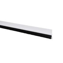 Veda Porta Adesivado Pvc Escova Kala 90cm Branco Veda Porta Adesivado Pvc Escova Kala 90cm Branco