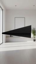 Veda Porta Adesivo Slim 130cm Silicone Preto