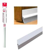 Veda Porta Com Adesivo 3m 90cm Rodo Silicone Branco Stamaco Veda Porta Com Adesivo 3m 90cm Rodo Silicone Branco Stamaco