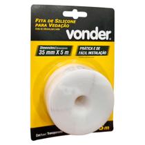 Veda Porta de Silicone com Adesivo 5 Metros - Vonder