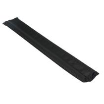Veda porta duplo tecido preto 90cm Atlas 12510