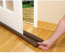 VEDA PORTA Kit Protetor de Porta Cobrinha 90cm Proteção contra bichos e insetos com 02 PEÇAS MARRON VEDA PORTA Kit Protetor de Porta Cobrinha 90cm Proteção contra bichos e insetos com 02 PEÇAS MARRON