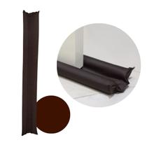 Veda Porta Protetor Ajustável Duplo Fácil Deslize 80cm Stamaco Cor Produto:Marrom