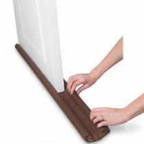 Veda Porta Rolinho 70 Cm Impermeável Proteção Dupla Para Casa Sem Insetos ou Poeira