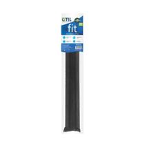 Veda Porta Rolinho 80cm Preto material sintético Comfort Door M