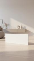 Veda Porta Slim Adesivo Silicone 90cm Branco