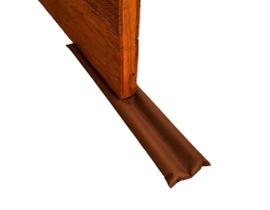 Veda Protetor De Porta Tecido Marrom 100Cm Veda Protetor De Porta Tecido Marrom 100Cm