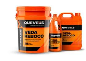 Veda Reboco 18 litros Queveks do Brasil ligante e Impermeabilizante