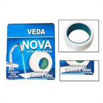 Veda Rosca Teflon 12mm X 10m - EDA 8RF - Vedação Perfeita