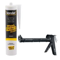 Veda Trinca, Cola Para Moldura De Isopor Com Aplicador
