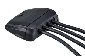 Vedação de cabo Scanstrut DS-H-Multi-Blk Horizontal Multi Preto