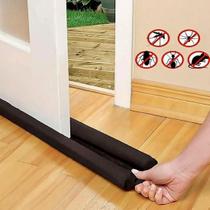 Vedação De Porta Bordas Duplo Para Não Entrar Bichos Ou Pó por debaixo de Portas