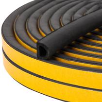 Vedação de porta Weather Stripping Amzjjle 6m de borracha autoadesiva Vedação de porta Weather Stripping Amzjjle 6m de borracha autoadesiva