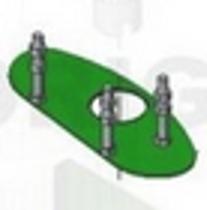 Vedação do cilindro dentado movel dir Vedação do cilindro dentado movel dir