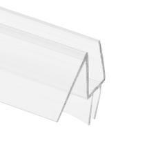 Vedação inferior de porta de chuveiro Prime-Line M 6256 para vidro de 6 mm de espessura Vedação inferior de porta de chuveiro Prime-Line M 6256 para vidro de 6 mm de espessura