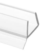 Vedação inferior de porta de chuveiro Prime-Line M 6262 para vidro de 6 mm de espessura Vedação inferior de porta de chuveiro Prime-Line M 6262 para vidro de 6 mm de espessura