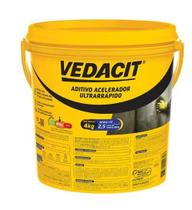 Vedacit aditivo acelerador ultrarápido 4kg - otto baumgart