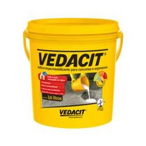VEDACIT Aditivo Impermeabilizante 3,6 Litros - Para Concretos e Argamassas - Galão de 3,6L