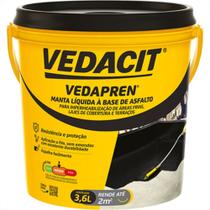Vedacit Vedapren Preto 3,6Kg (30004177) Vedacit Vedapren Preto 3,6Kg (30004177)